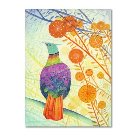 Trademark Fine Art Michelle Campbell 'Pheasant' Canvas Art, 35x47 ALI10913-C3547GG